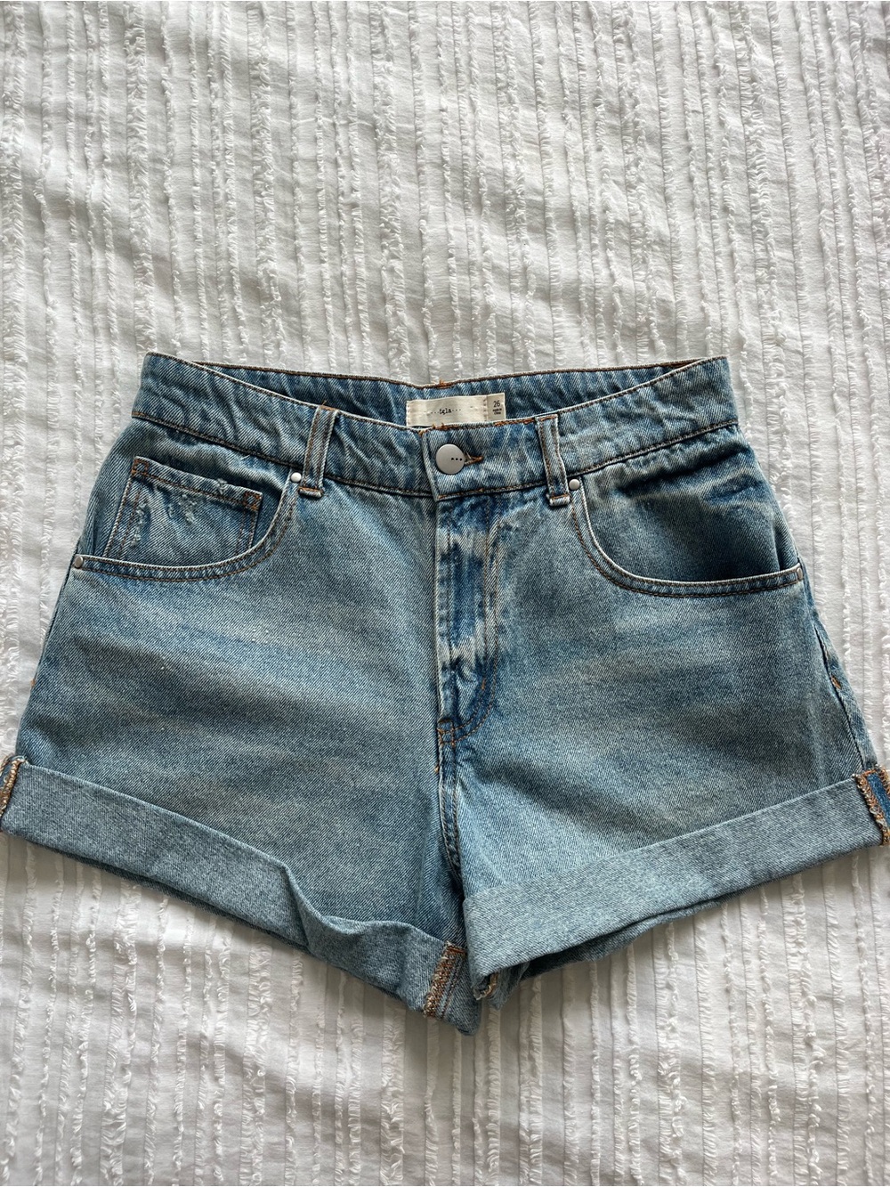 NWOT Francesca's High Rise Denim Shorts